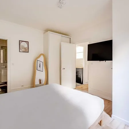 Апартаменты Charming - 1br-4p- Gare De L'est Париж