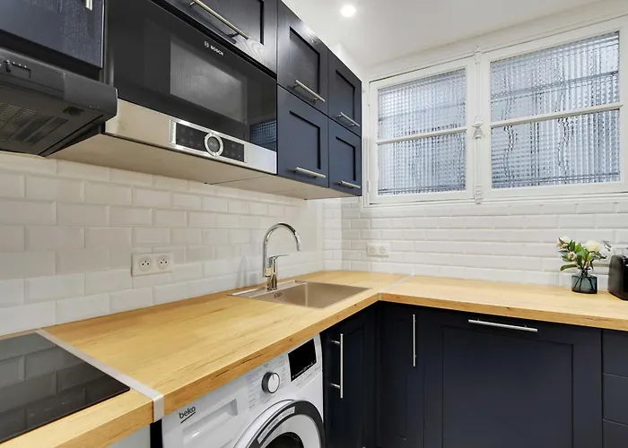 Apartmán Charming - 1br-4p- Gare De L'est